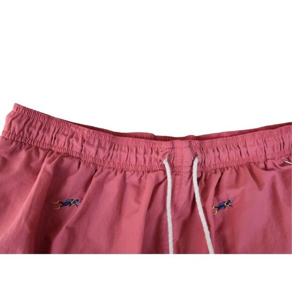 J.McLaughlin Pink Swim Shorts Size Scuba Divers Novelty Print Tropical Vacation - Picture 3 of 8